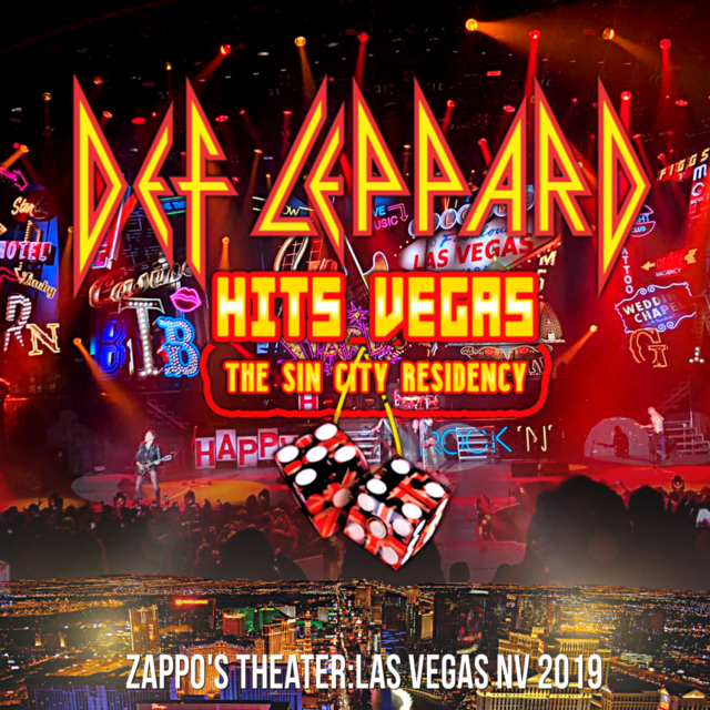 コレクターズCD　Def Leppard - Sin City Residency Tour 2019