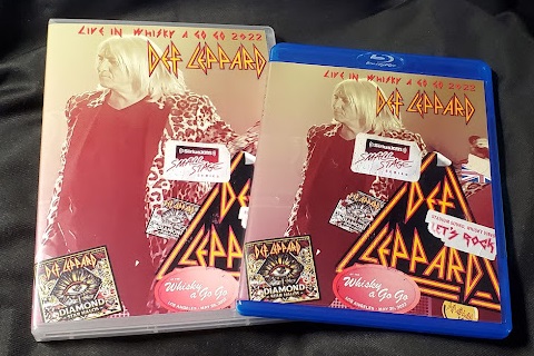 コレクターズBlu-ray  Def Leppard - Live in  Whisky A Go Go 2022