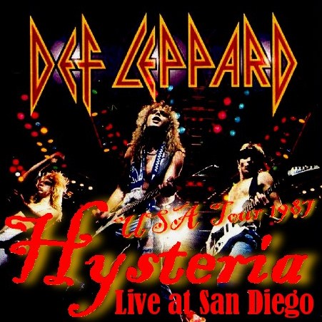 コレクタ-ズCD  デフ・レパード (Def Leppard87年アメリカツアー)San Diego Ca USA　87.11.20