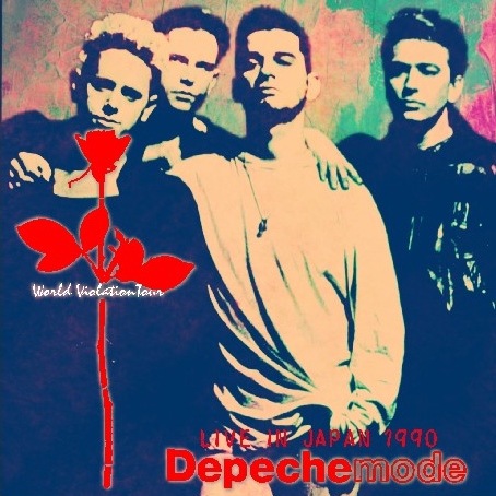 コレクターズCD デペッシュ・モード(Depeche Mode) 1990年日本公演（World Violation Japan tour）