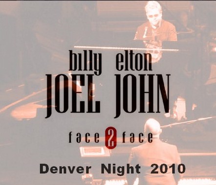 コレクターズCD Elton John&Billy Joel（エルトン・ジョン＆ビリージョエル2010年ジョイントツアー Denver)