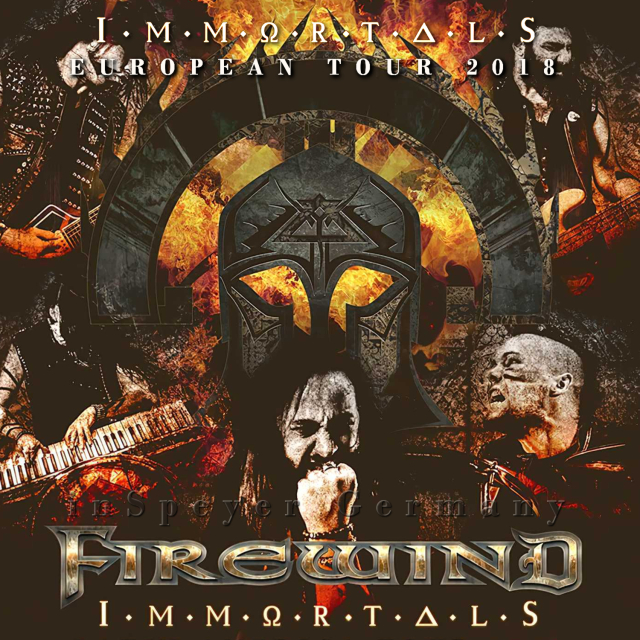 コレクターズCD　Firewind - Immortals European Tour 2018