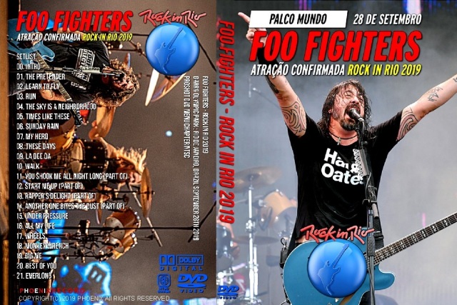 コレクターズDVD Foo Fighters - Rock in Rio 2019