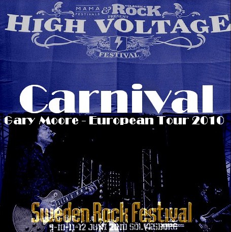 コレクターズCD　ゲイリー・ムーア(Baker-Bruce-Moore)2010年　ヨーロッパツアーSweden＆London 　