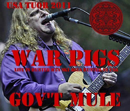 コレクターズCD　Gov't　Mule(ガヴァメントミュール)2011年アメリカツアー
