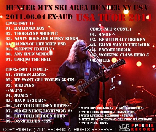 コレクターズCD　Gov't　Mule(ガヴァメントミュール)2011年アメリカツアー