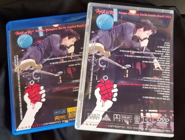 コレクターズBlu-ray  Green Day - Rock in Rio 2022