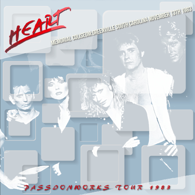コレクターズCD ハート(Heart) 1983年アメリカツアー11月13日グリーン
