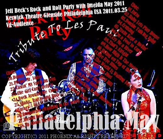 コレクターズCD Jeff Beck＆Imelda May(ジェフべック＆イメルダ・メイ　2011年アメリカツアー）2011.03.25　