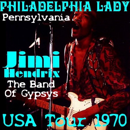 コレクターズCD　Jimi Hendrix（バンドオブジプシー70年アメリカツアー）Pennsylvania　70.05.16
