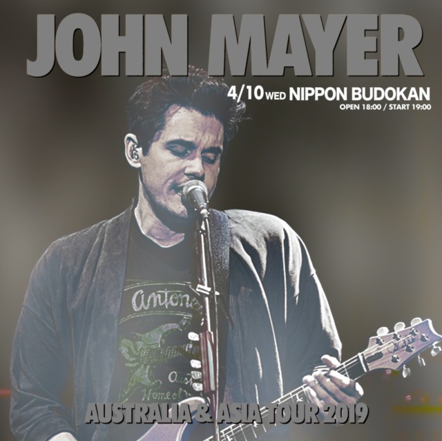 コレクターズCD　John Mayer - Japan Tour 2019