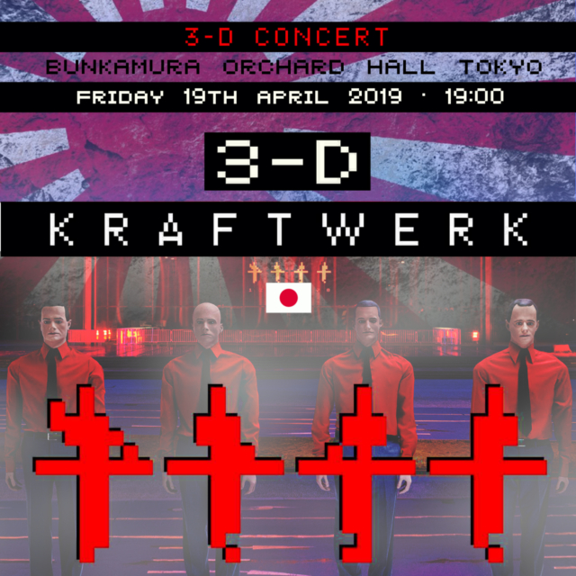 Kraftwerk - 3D concert in Japan 2019