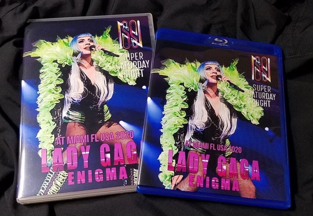 コレクターズBlu-ray Lady Gaga - ENIGMA Show live at Super Saturday Night 2020