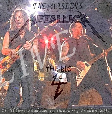 コレクターズCD METALLICA (メタリカ 2011年ヨーロッパツアー）The Big 4 concert in Sweden