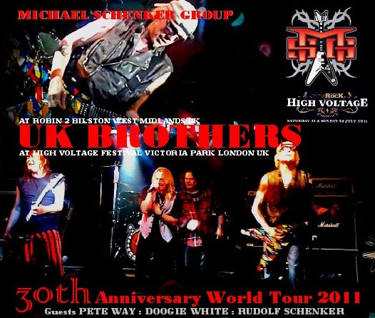 コレクターズCD　MICHAEL SCHENKER (マイケル・シェンカー)30th Anniversary World Tour 2011