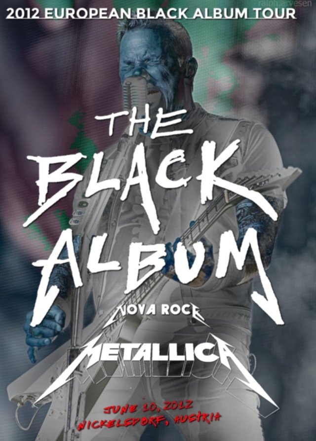 コレクターズDVD - Metallica - 2012 European Black Album Tour