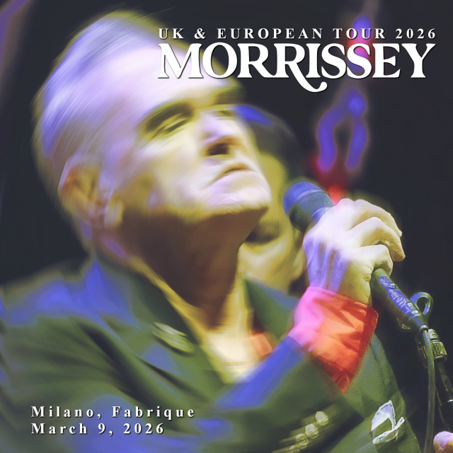 コレクターズCD Morrissey - European Tour 2026