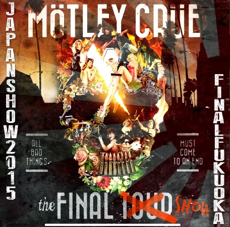 コレクターズCD モトリー・クルー (Mötley Crüe) 2015年日本公演