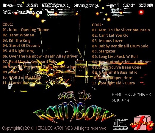 コレクターズCD　ジョー・リン・ターナー w/OVER　THE　RAINBOW（オーバー・ザ・レインボー）/2010