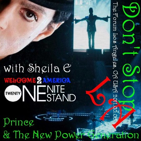コレクタ-ズCD  Prince(プリンス　2011年アメリカツアー　LA）Twenty One Night Stand　2011.05.06