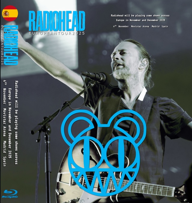 コレクターズBlu-ray  Radiohead - European Tour 2025