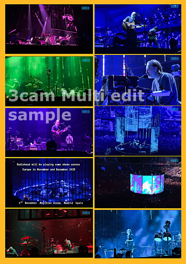 コレクターズBlu-ray  Radiohead - European Tour 2025