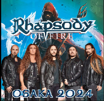 コレクターズCD　Rhapsody Of Fire - Challenge the Wind  Japan Tour 2024