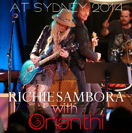 コレクターズCD リッチー・サンボラ（Richie Sambora)with ORIANTHI 2014年　ソロ　オーストラリアツアー