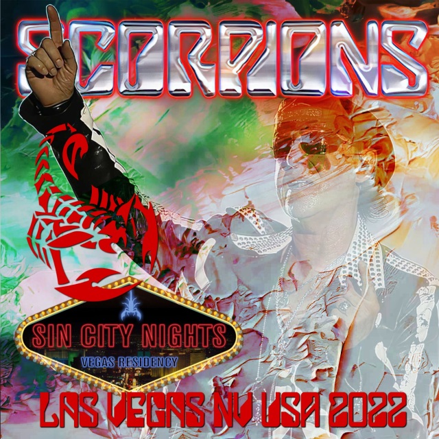 コレクターズCD  Scorpions - Sin City Nights 2022 Tour