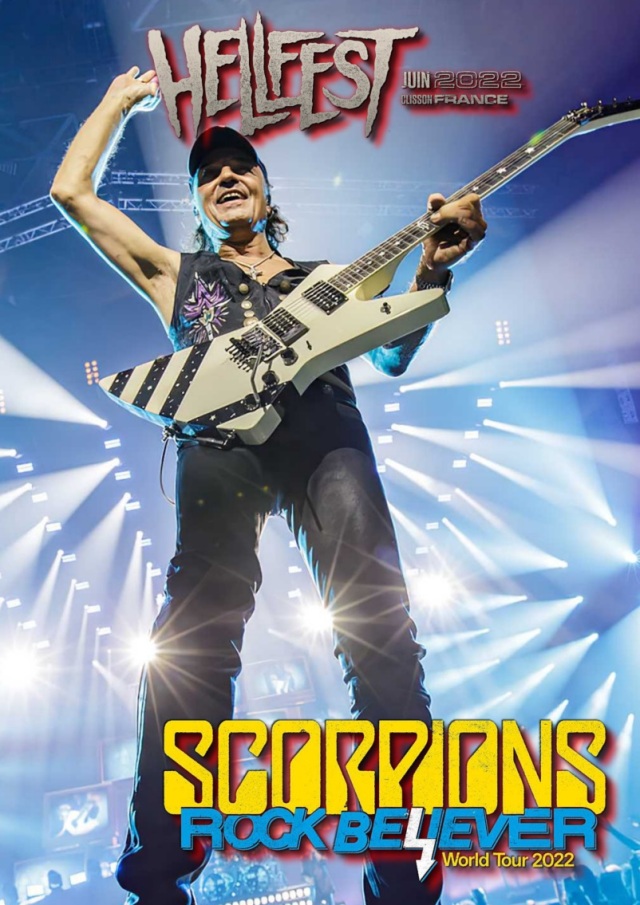 コレクターズDVD  Scorpions - Hellfest 2022