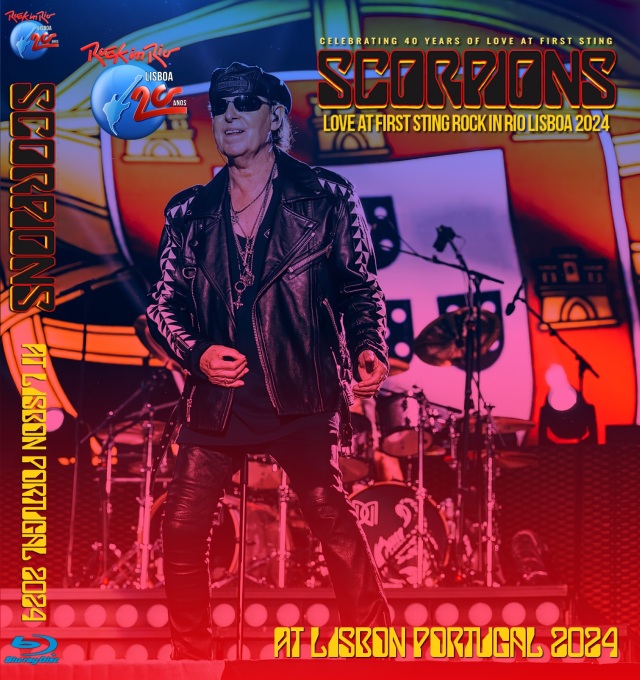 コレクターズBlu-ray  Scorpions - Love at First Sting 40th Anniversary Tour 2024
