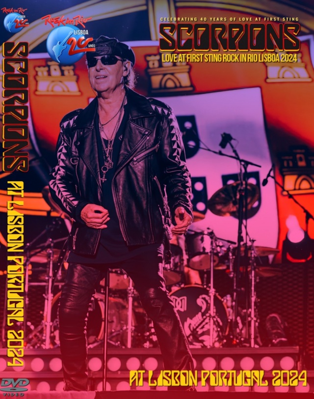 コレクターズDVD Scorpions  Rock in Rio Lisboa 20 Anos