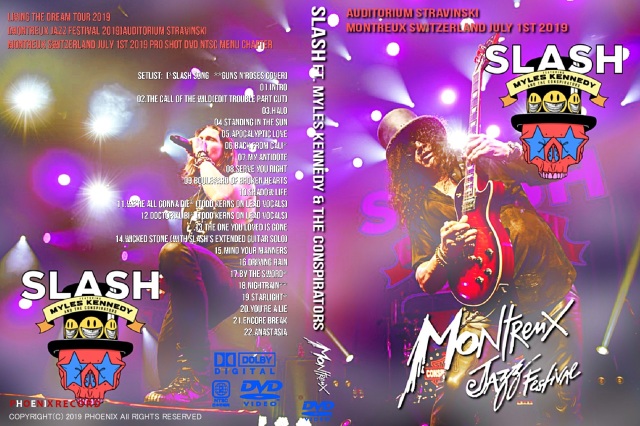 コレクターズDVD Slash ft. Myles Kennedy & the Conspirators Montreux Jazz Festival 2019