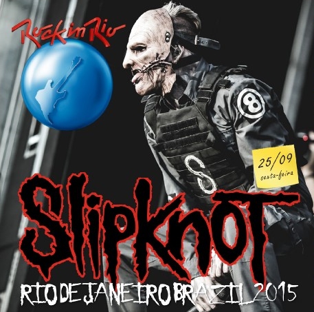 コレクターズCD スリップノット (Slipknot)2015年南米公演　9月25日ブラジル　リオ