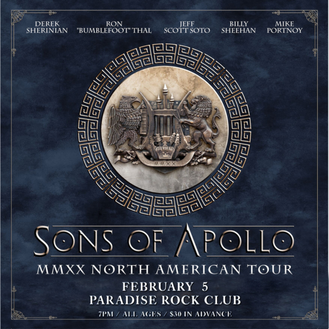 コレクターズCD　Sons of Apollo - MMXX Tour 2020