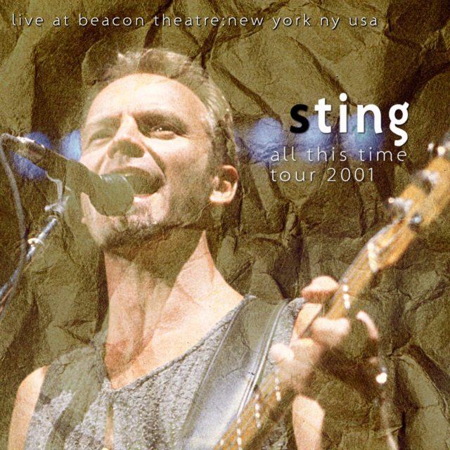 コレクターズCD　Sting - All This Time Tour　2001