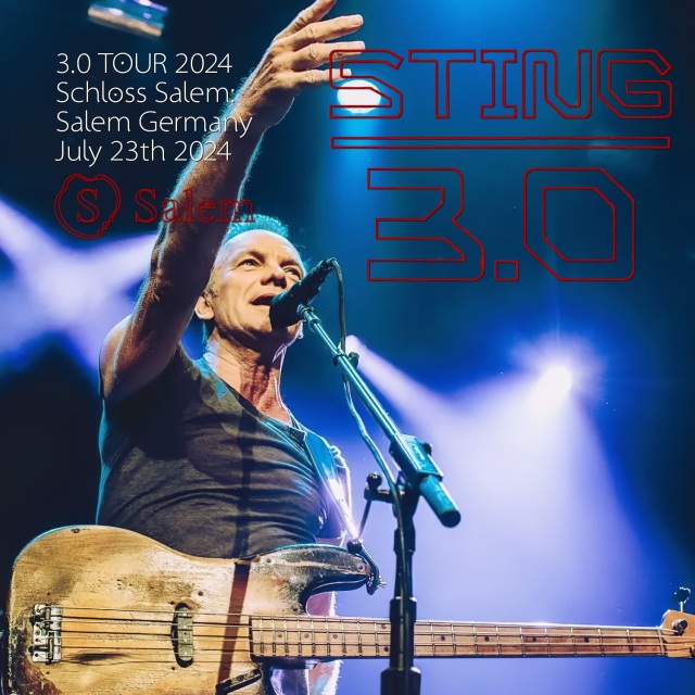 コレクターズCD　Sting - 3.0 Tour 2024