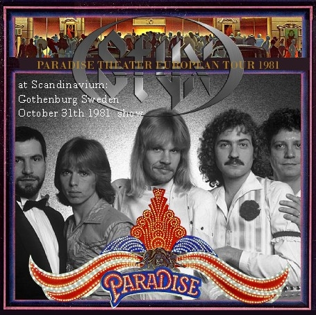 コレクターズCD スティクス (Styx) 1981年ヨーロッパツアー