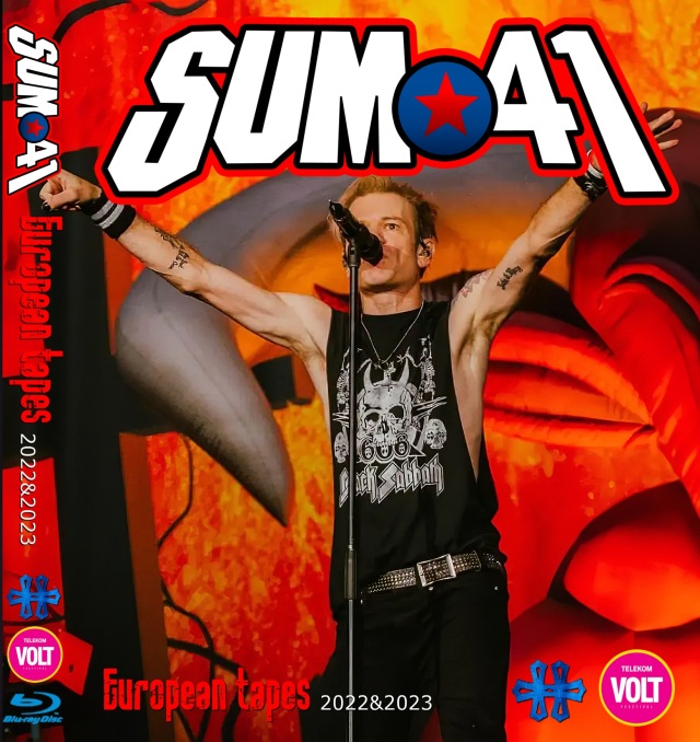 コレクターズBlu-ray  Sum 41 - European tapes 2022&2023