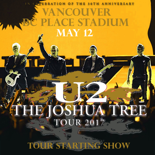 コレクターズCD U2 2017年ノースアメリカン ツアー The Joshua Tree Tour 2017