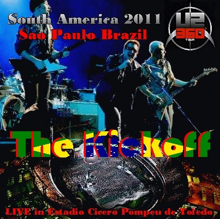 コレクターズCD　U2（ユーツー）２０１１年　南米公演　ブラジル