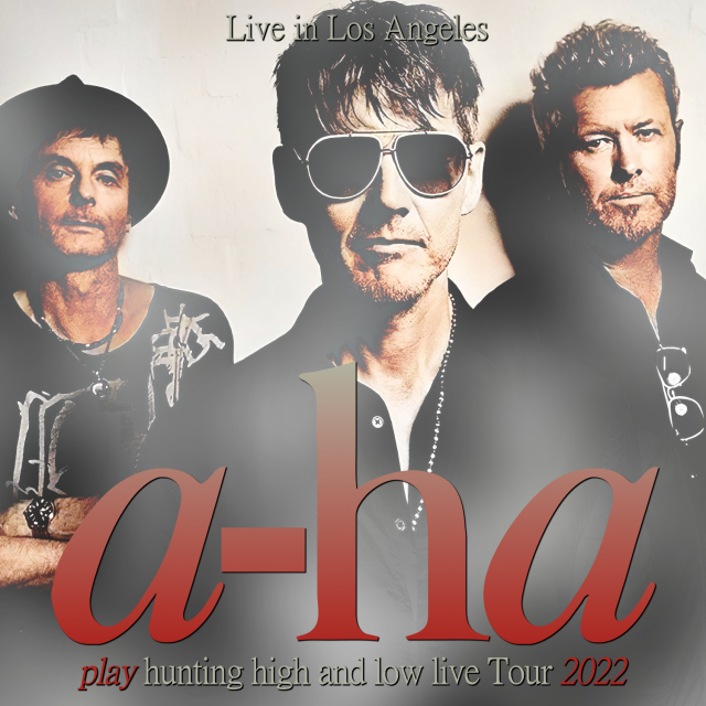 コレクターズCD　a‐ha - play hunting high and low live Tour 2022