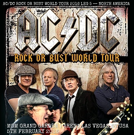 コレクターズCD AC/DC（エーシー・ディーシー）2016年アメリカツアー　