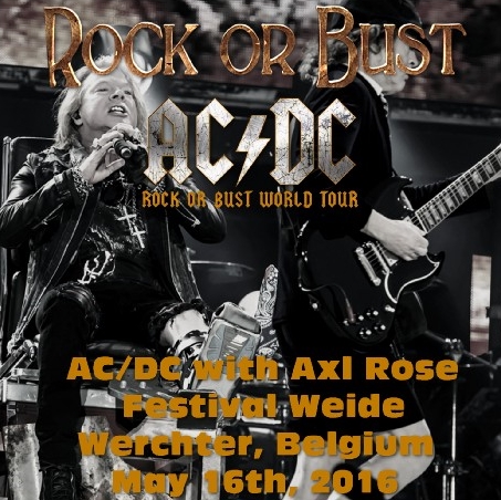 コレクターズCD AC/DC with Axl Rose (エーシーディーシー2016年