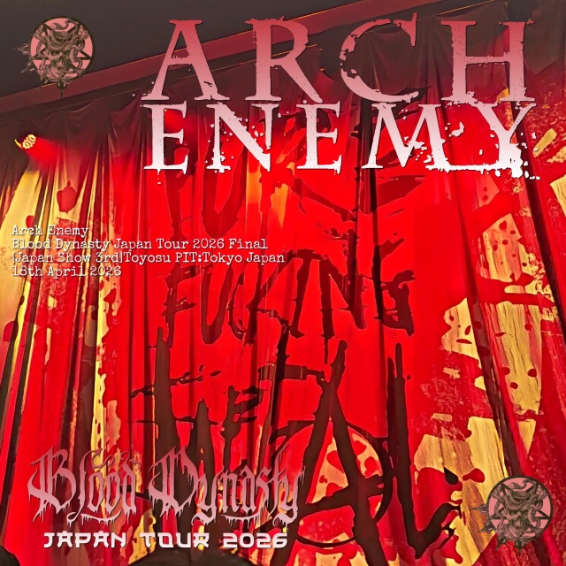 コレクターズCD Arch Enemy - Blood Dynasty Japan Tour 2026 Final