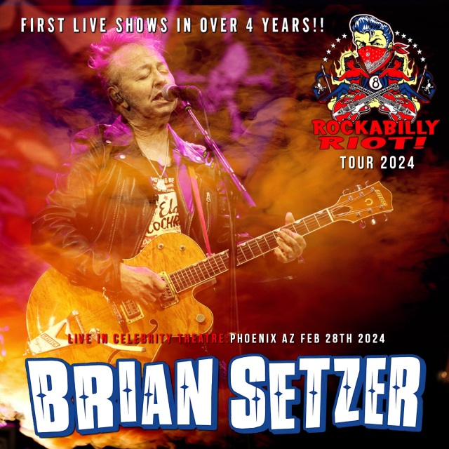 コレクターズCD　Brian Setzer - Rockabilly Riot! Tour 2024