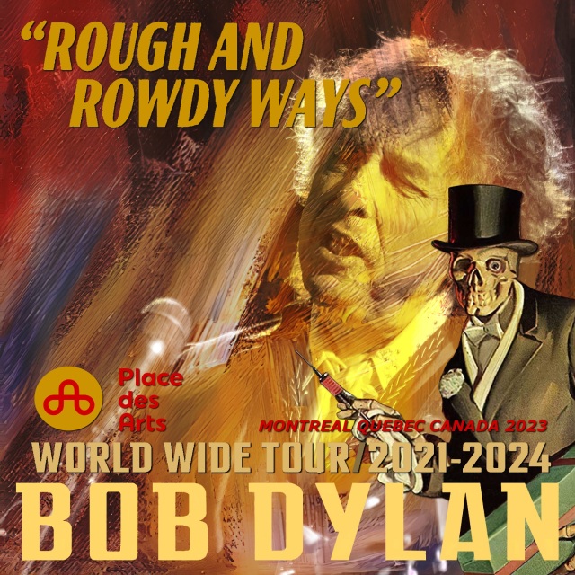 コレクターズCD ボブ・ディラン 2023年USツアー10月28日 カナダモントリオール / Bob Dylan Rough and