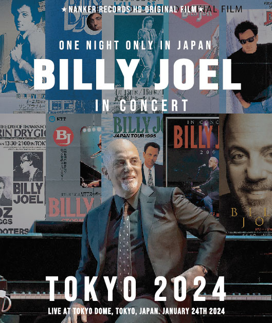 コレクターズBlu-ray  BILLY JOEL 「ONE NIGHT ONLY IN JAPAN - TOKYO 2024 -」