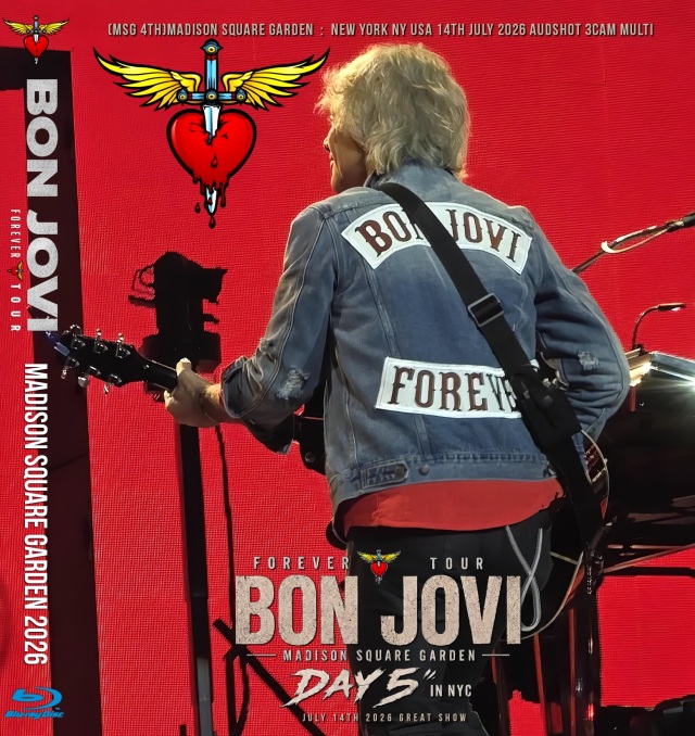 コレクターズBlu-ray Bon Jovi - Forever Tour 2026