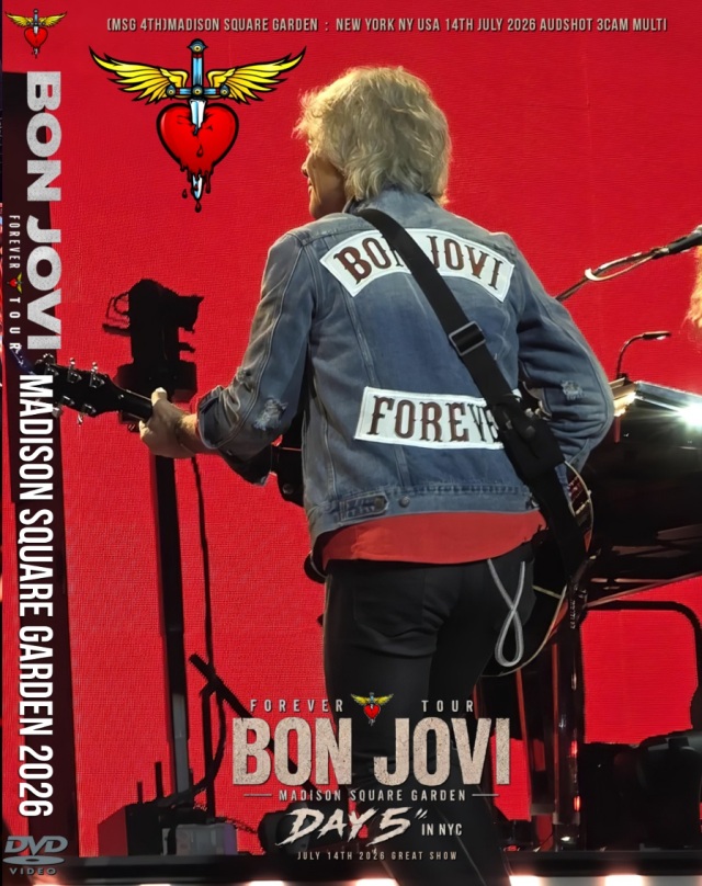 コレクターズDVD Bon Jovi - Forever Tour 2026